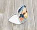 Blue Heron Setting Sun Compact Mirror Decorative Travel Makeup Mirror For Women Girls Gifts Pocket Makeup Mirror Folding Handheld_maomaolike.com