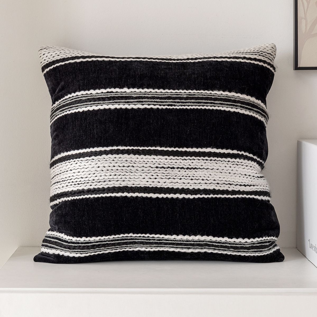 Light Luxury Chenille Sofa Pillow Cover Ins Style Modern Simple Living Room Pillow Bedside Cushion Bed Back Pillow_maomaolike.com