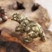Solid Big Dog Polar Desktop Ornament Brass Domineering Brown Tea Pet Antique Bronze Bear Dominates The World_maomaolike.com