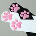 Unisex 3D cat claw socks Cute girl Lolita cos anime over the knee socks long silicone meat padded cat claw socks_maomaolike.com