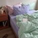 Wholesale INS Korean Simple Mixed Color Striped Pure Cotton Four-Piece Nordic Style Homestay Apartment All-Cotton 4-Piece Set_maomaolike.com