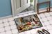 Bearded Collie Christmas Cookies Doormat Front Door Mat Indoor Outdoor Rugs For Entryway, Non Slip Washable Low Pile, 24H X 36W_maomaolike.com