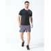 Men's Clothing Sports T-Shirt Quick-Drying Short-Sleeved Running Fitness Training Clothes Elastic Breathable Ice-Feel Cycling Clothes_maomaolike.com