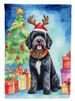Portuguese Water Dog Christmas Reindeer Garden Flag Mailbox Flag Decorative Yard Flag Banner Outside Patio Artwork Yard Flower Beds, Garden Size, Multicolor_maomaolike.com