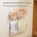 Mio Cabinet Stoage Box Wall-Mounted No-Dill Patition Bathoom Wash Tanspaent Lipstick Mask Makeup Bush_maomaolike.com