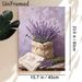 Lavender & Bee Themed Painting Poster, Soft-toned Still Life Art Poster, Serene Floral Design To Add Cozy Atmosphere For Living Room, Dining Area_maomaolike.com