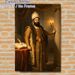 Ottoman Noble Portrait Painting Poster, Exquisite Classical Style Regally Attired Nobleman With Turban Scene Poster, Timeless Historical Artwork For_maomaolike.com