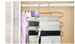 5-Tier S-Shaped Pants Hanger – Space Saving Stainless Steel Clothes Organizer_maomaolike.com