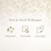 Minimalist Beige Peel & Stick Wallpaper – Removable, Waterproof Self-Adhesive Wall Decor For Modern Living Room & Bedroom_maomaolike.com