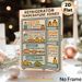Refrigerator Temperature Zones Painting Poster, Informative Cartoon-style Fridge Storage Guide Poster, Practical Food Arrangement Reference For_maomaolike.com