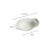 Ceramic Straw Hat Irregular Salad Soup Hotel Restaurant Creative Specialty Tableware White Artistic Dish Plate_maomaolike.com