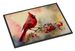 Cardinal Doormat Front Door Mat Indoor Outdoor Rugs For Entryway, Non Slip Washable Low Pile, 24H X 36W_maomaolike.com