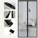 Magnetic Mosquito‑proof Door Curtain, Mesh Door And Window Screen, No‑drilling Required, Bedroom Privacy Curtain, Summer Door Curtain._maomaolike.com