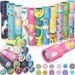 Classic Kaleidoscopes Educational Toys Return Gifts Paper Tumble Tube Prism Lens Old Fashioned Vintage Toys Party Favor Valentines Gift For Kids Stock Stuffer, Random Style_maomaolike.com