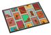 Lots Of Longhaired Red Dachshund Doormat Front Door Mat Indoor Outdoor Rugs For Entryway, Non Slip Washable Low Pile, 24H X 36W_maomaolike.com