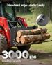 1/4 In Skid Steer Mount Plate, Universal Quick Attach Mount Plate, Easy To Bolt, 3000lbs Load Capacity, Heavy Duty Steel Loader Plates Compatible With Kubota Bobcat Skid Steers & Tractors_maomaolike.com