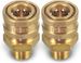 ESSENTIAL WASHER Brass 3/8" Female Quick Connect Fittings To Male NPT - Pressure Washer Couplers, 4200 PSI, 2 Pack_maomaolike.com