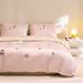 Cooling Duvet Cover 60S Tencel Embroidered Linen Rope Flat Embroidery Four-Piece 1.2m Bed Sheet Style Three-Piece Set,_maomaolike.com