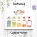 Emotion Battery Check Painting Poster, Soft-hued Minimalist Mood Tracker Poster, Aids Emotional Self-awareness, Suitable For Therapy Rooms, Offices_maomaolike.com