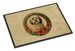 Havanese Christmas Flowers Doormat Front Door Mat Indoor Outdoor Rugs For Entryway, Non Slip Washable Low Pile, 24H X 36W_maomaolike.com