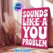 Slogan & Sound Wave Themed Painting Poster, Vibrant Pink Playful Typographic Poster, Witty Quote Design With Sound Wave Detail, Ideal For Bedroom_maomaolike.com