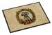 Weimaraner Christmas Flowers Doormat Front Door Mat Indoor Outdoor Rugs For Entryway, Non Slip Washable Low Pile, 24H X 36W_maomaolike.com