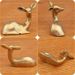 Brass Mini Deer Fulu Decoration Home Christmas Gift Small Ornament Copperware Stall Item Metal Craft_maomaolike.com