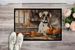 Boxer Fall Kitchen Pumpkins Doormat Front Door Mat Indoor Outdoor Rugs For Entryway, Non Slip Washable Low Pile, 24H X 36W_maomaolike.com