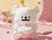 Hot-Selling Line Puppy Night Bedroom Bedside Lamp Pat Soft Light Cute Ornament For Girls And Couples Birthday Gift_maomaolike.com