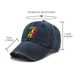 Unisex one love printed baseball cap Washed cotton retro sports sun hat Running visor_maomaolike.com