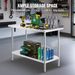 VEVOR 24 X 48 X 36 Inch Stainless Steel Work Table, Commercial Food Prep Worktable Heavy Duty Prep Worktable, Metal Work Table With Adjustable Height For Restaurant, Home And Hotel_maomaolike.com