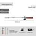 Shanzhi Outdoor Camping Spray Roasting Igniter Pig Hair Portable Fire Gun_maomaolike.com