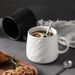 Minimalist Ceramic Mug Water Breakfast Hanging Ear Coffee Large Capacity Tea Restaurant Special Cup_maomaolike.com