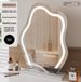 Minimalist Lighted Vanity LED Makeup Internet Celebrity Large Desktop Smart Cloud Mirror_maomaolike.com