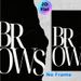 Brows Typography Painting Poster, Minimalist Bold Monochrome Text Poster, Sleek Eye-catching Design, Suitable For Beauty Studio, Bedroom And Living_maomaolike.com