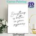 Cozy Lifestyle Quote Painting Poster, Minimalist Handwritten Script Poster, Warm Relatable Message Ideal For Bedroom, Living Room_maomaolike.com