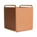 Nordic INS Style Leather Minimalist Cosmetic Remote Control Dressing Table Internet Celebrity Pen Holder Desktop Storage_maomaolike.com