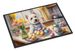 Decorating Easter Westie Doormat Front Door Mat Indoor Outdoor Rugs For Entryway, Non Slip Washable Low Pile, 24H X 36W_maomaolike.com