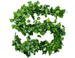 Cross-Border Exclusive Artificial Grape Fake Flower Vine Plant Pipe Ceiling Decoration Plastic Green Radish Leaves_maomaolike.com
