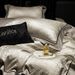 1 Light Luxury Style Jacquard Four-Piece Set High-End 100S Long-Staple Cotton Wide Edge Duvet Cover Sheet For Bed Use_maomaolike.com