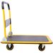 Foldable Platform Truck Push Dolly 330 Lb. Weight Capacity Black And Yellow_maomaolike.com