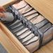 6/7/9/11 Grids Mesh Foldable Drawer Organizer Stackable Underwear Closet Storage Box
_maomaolike.com