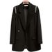 Women's Clothing beaded chain, loose suit_maomaolike.com
