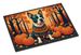 Pit Bull Terrier Fall Doormat Front Door Mat Indoor Outdoor Rugs For Entryway, Non Slip Washable Low Pile, 24H X 36W_maomaolike.com