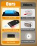 WILLED Motion Sensor Night Warm White Rechargeable Stair Light Indoor For Hallway Stairway Bathroom Bedroom Kitchen_maomaolike.com