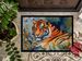 Tiger Doormat Front Door Mat Indoor Outdoor Rugs For Entryway, Non Slip Washable Low Pile, 24H X 36W_maomaolike.com