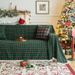Christmas Plaid American Retro Multi-Purpose Blanket Non-Slip Full Homestay Sofa Slipcover Cover Cloth_maomaolike.com