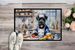 Kerry Blue Terrier The Chef Doormat Front Door Mat Indoor Outdoor Rugs For Entryway, Non Slip Washable Low Pile, 24H X 36W_maomaolike.com