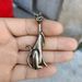 Hot-Selling Brass Long-Necked Cat Ring Stand Small Craft Cross-Border Chinese Retro Ornament_maomaolike.com