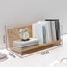 Bookshelf Desktop Rental Room Small Apartment Multi-Functional Storage Desk Office Storage Rack Acrylic Wooden Student Use_maomaolike.com